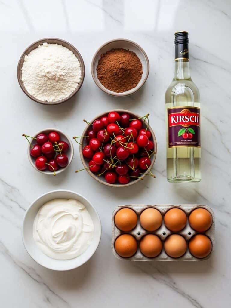 black-forest-cake-ingredients