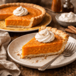 Serving Sweet Potato Pie Slice