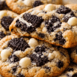 Cookies and Cream Cookies texture close-up