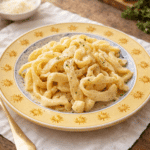 Egg Noodles served fresh with butter and herbs