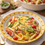 Pasta Primavera recipe with fresh vegetables