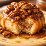 Sticky Buns recipe close-up texture