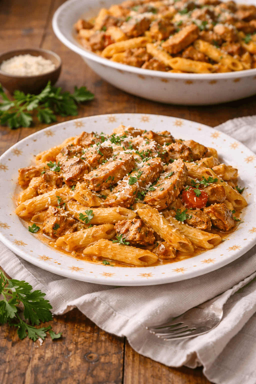 Cajun Chicken Pasta creamy homemade dinner